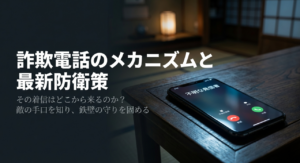 詐欺電話かかってくる理由