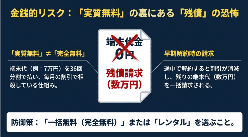 キャンペーンやキャッシュバックの注意点と実質無料の罠